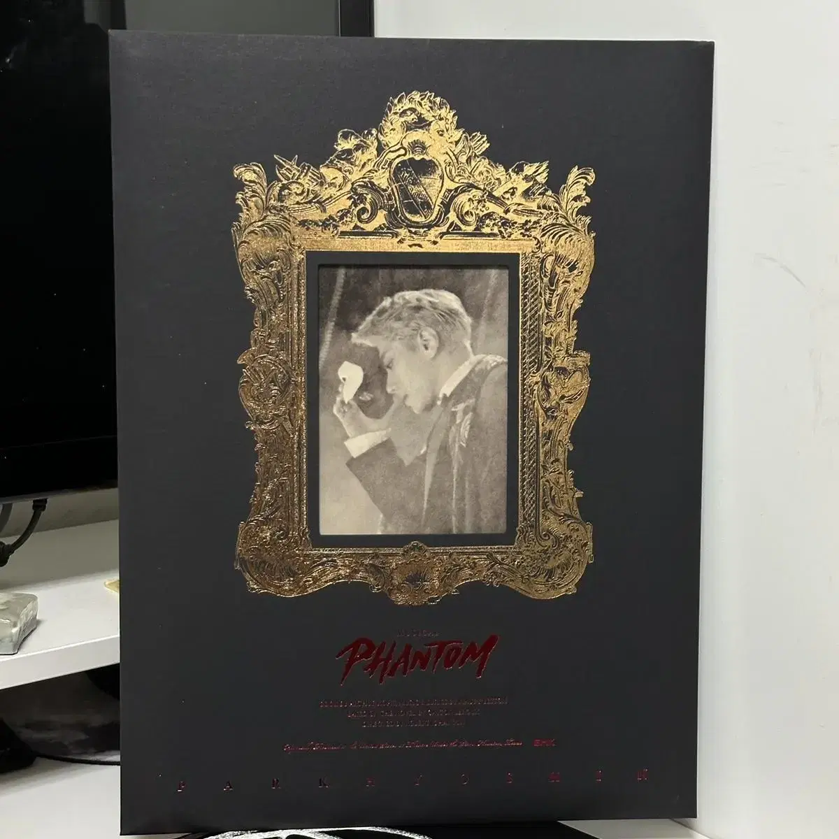 Park Hyo Shin Musical Phantom Merchandise Booklet Poster