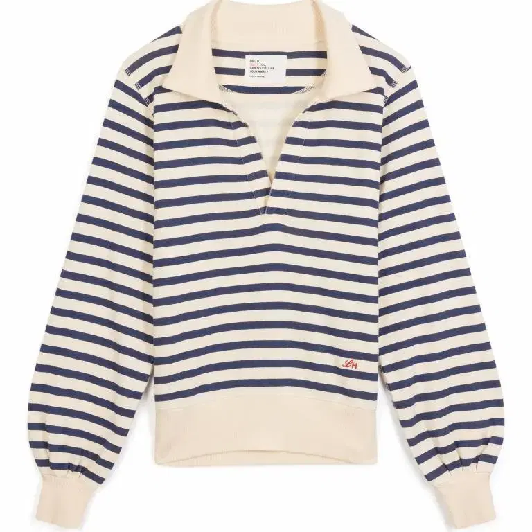 leon&haper sason stripe sweatshirts 레온앤하