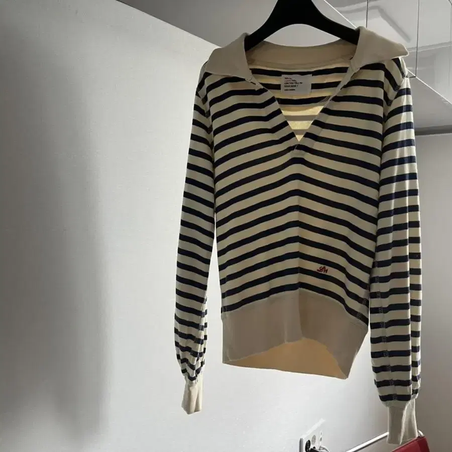 leon&haper sason stripe sweatshirts 레온앤하