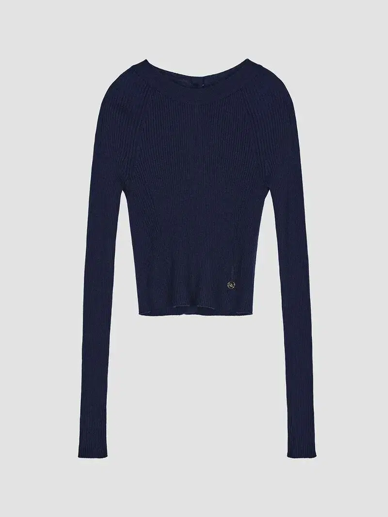 Recto 렉토 SIGNATURE OPEN BACK SWEATER (S)