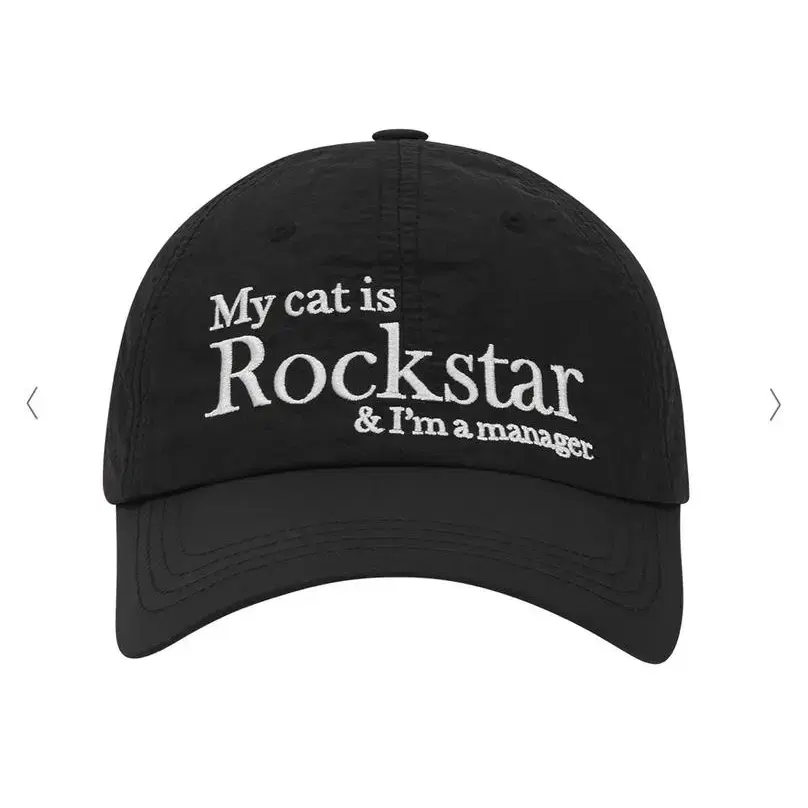 joegush rockstar cat 나일론 캡모자