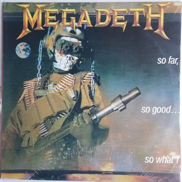 MEGADETH - SO FAR,SO GOOD LP(계몽사반)