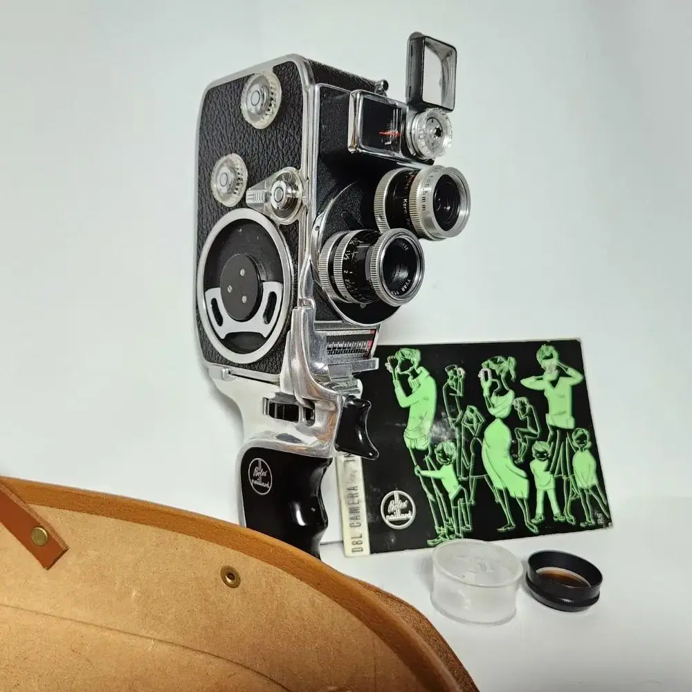 Bolex Pallard 빈티지 D8L 8mm 스위스제 무비카메라 풀세트