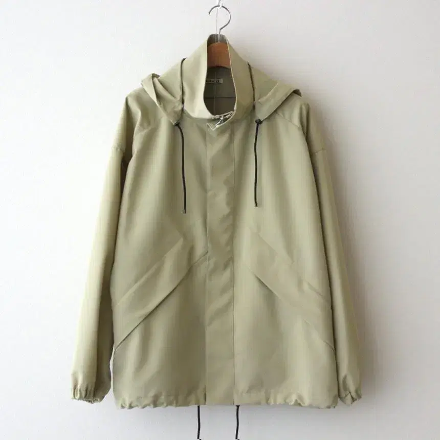 Ollari Wool Max Canvas Bloomers Jacket Beige sells~.