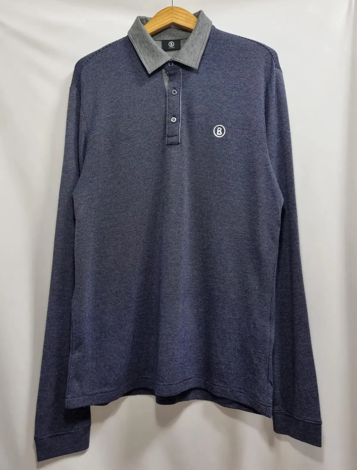 L) Bognor Navy Functional PK Long Sleeve Tee