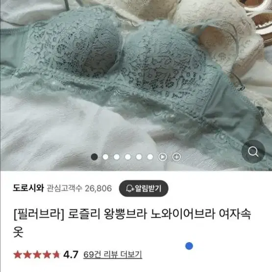 도로시와 로즈리 왕뽕브라 새제품