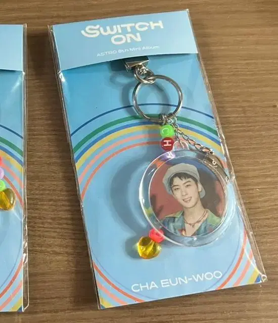 Astro cha eunwoo Switch-On pop up Merch acrylic keyring Unused