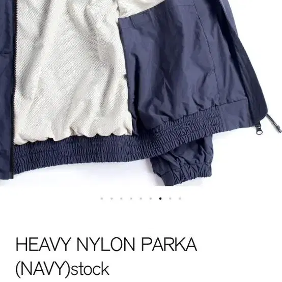 에센스룸 리저렉션 드로우 파카 HEAVY NYLON PARKA [L]