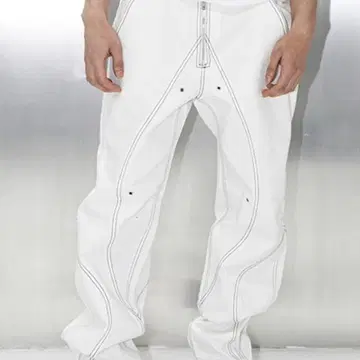 51PERCENT ■ TUNNEL LINING TROUSER (DENIM) TUNNEL LINING TROUSER (DENIM) - BK - 51percent