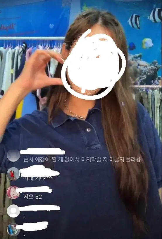 어항빈티지 폴로 빅포니 네이비 데님깔 반팔 카라티