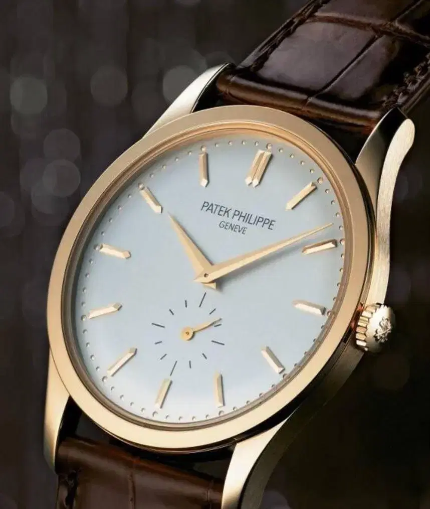 파텍필립 5196칼라트라바18k 로즈골드18k 수동시계 37mm