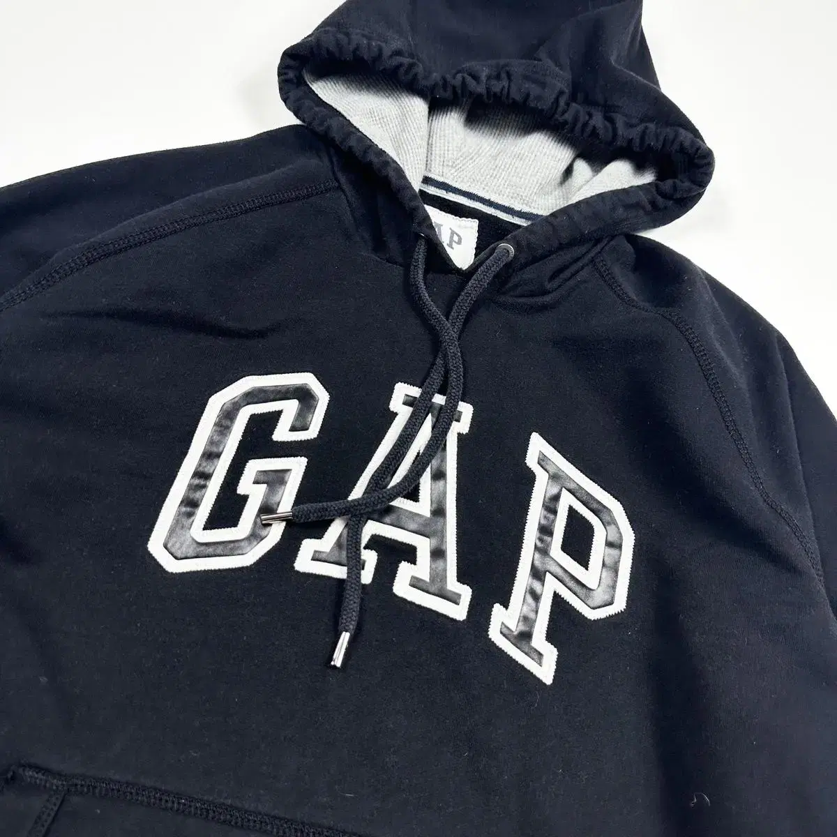 GAP 갭 스펠아웃 베이직 박시 후드티 (M)