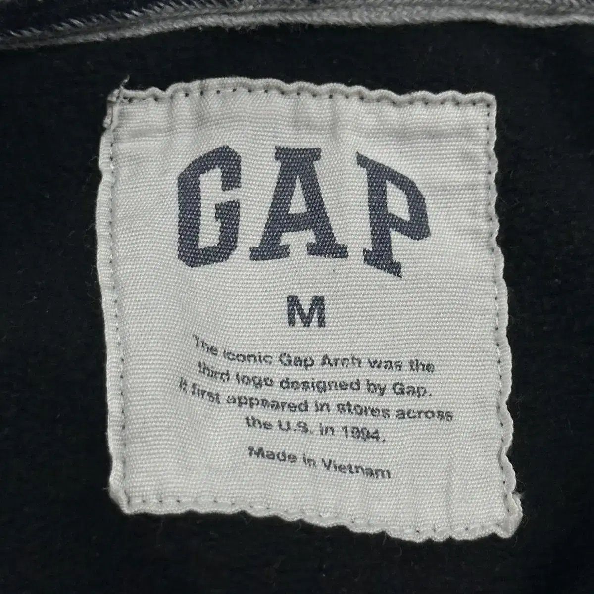 GAP 갭 스펠아웃 베이직 박시 후드티 (M)