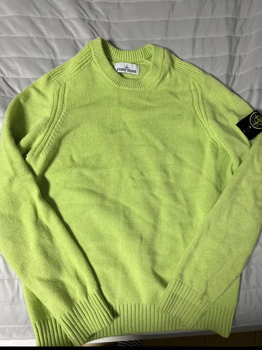 Stone Island Lime Knit M 100