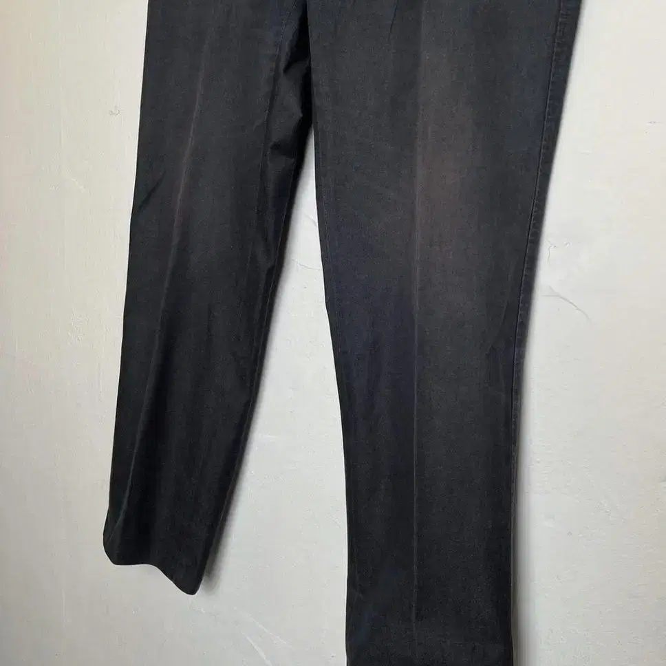 vintage burberry adjust cotton trouser