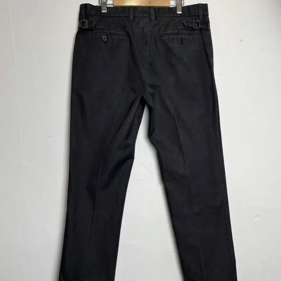 vintage burberry adjust cotton trouser