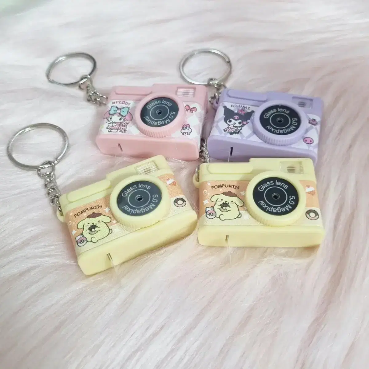 Sanrio Camera-Style Keyring