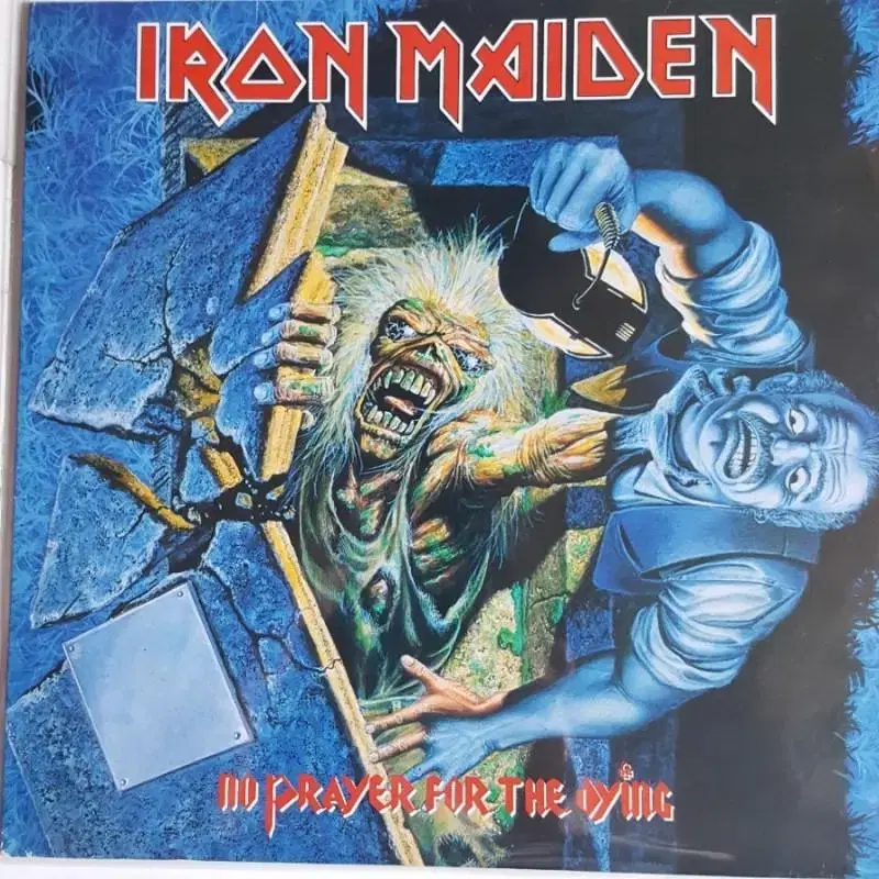 IRON MAIDEN-NO PRAYER FOR THE DYING LP