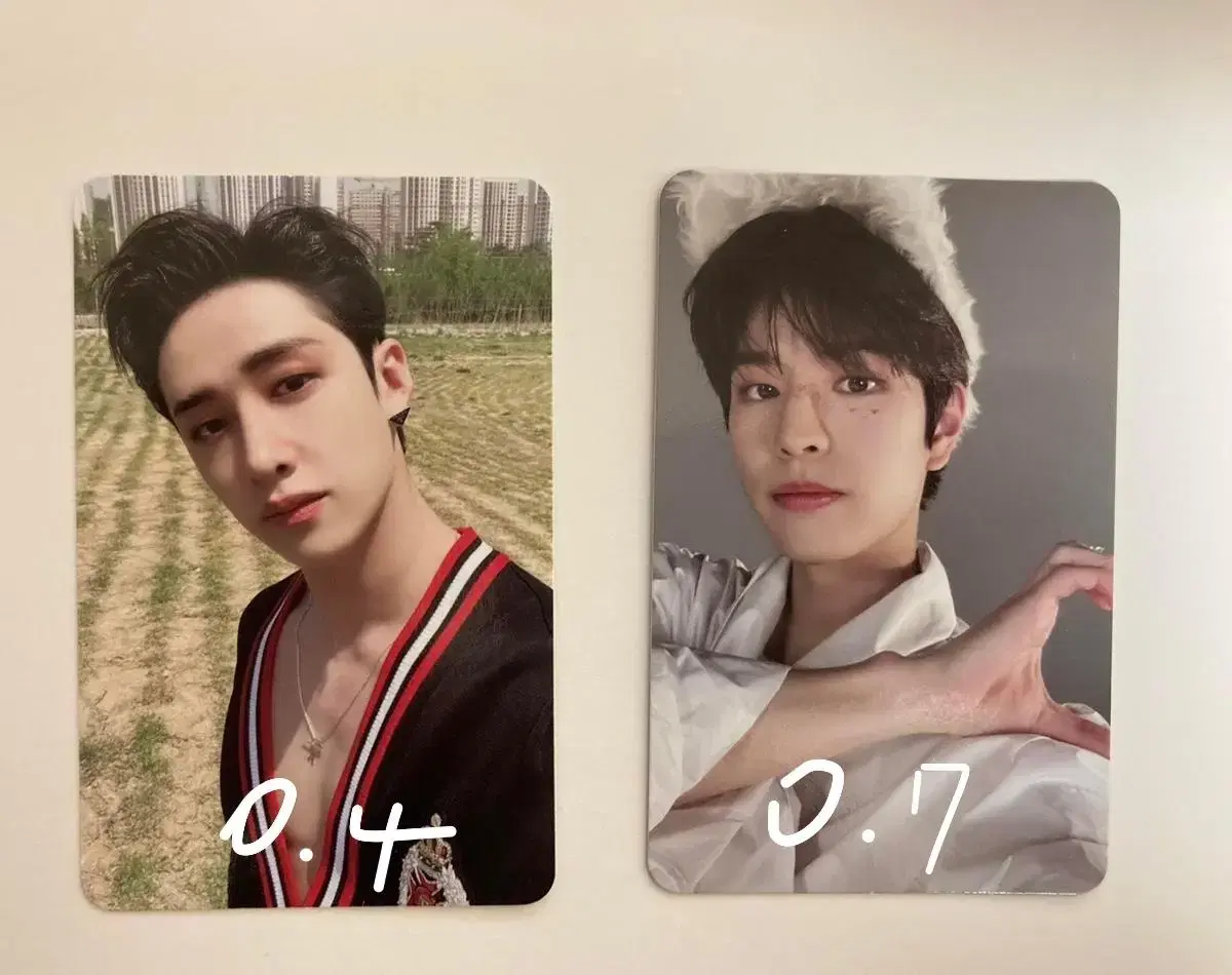 Skz seungmin bang chan Maxident photocard WTS