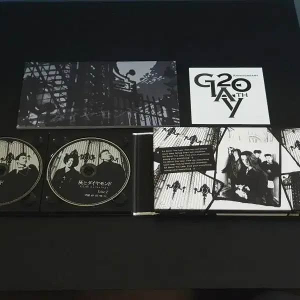 GLAY 글레이 20주년 기념 앨범 (2CD+DVD+포토북) 한정반