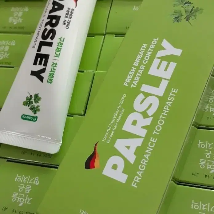 파슬리 치약 Parsley 치약 구취제거 치석예방 건치관리 치약 금호덴탈