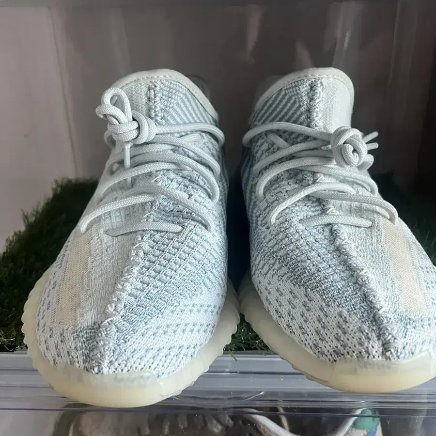 (255) 아디다스 yeezy 350 클라우드화이트