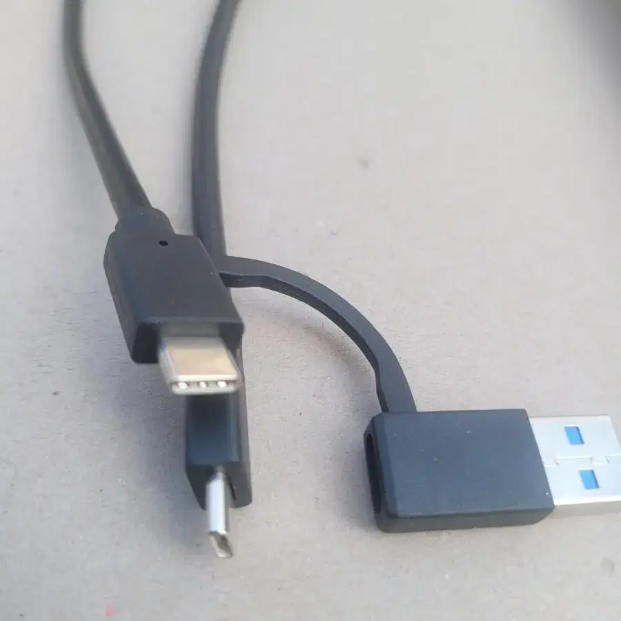 양쪽c타입 데이터 고속충전겸용케이블 usb c타입 젠더포함 케이블2개가격