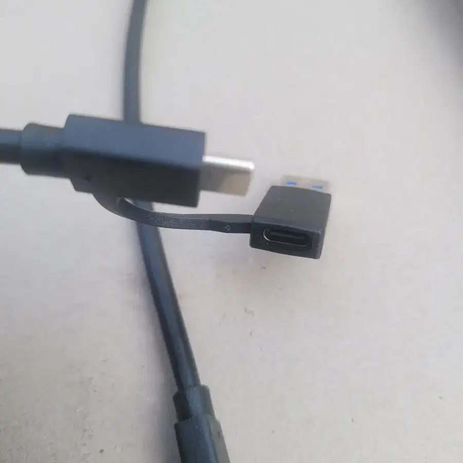 양쪽c타입 데이터 고속충전겸용케이블 usb c타입 젠더포함 케이블2개가격