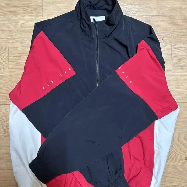 LS Old Track Jacket (Black/Red)