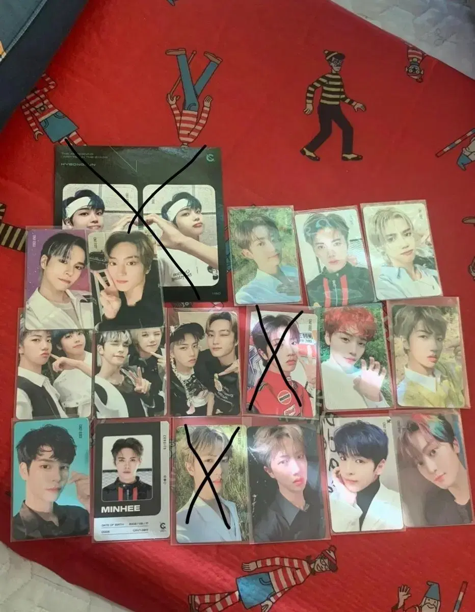 Cravity photocard koo jungmo kang minhee song hyeong jun ham wonjin Photocard bulk WTS