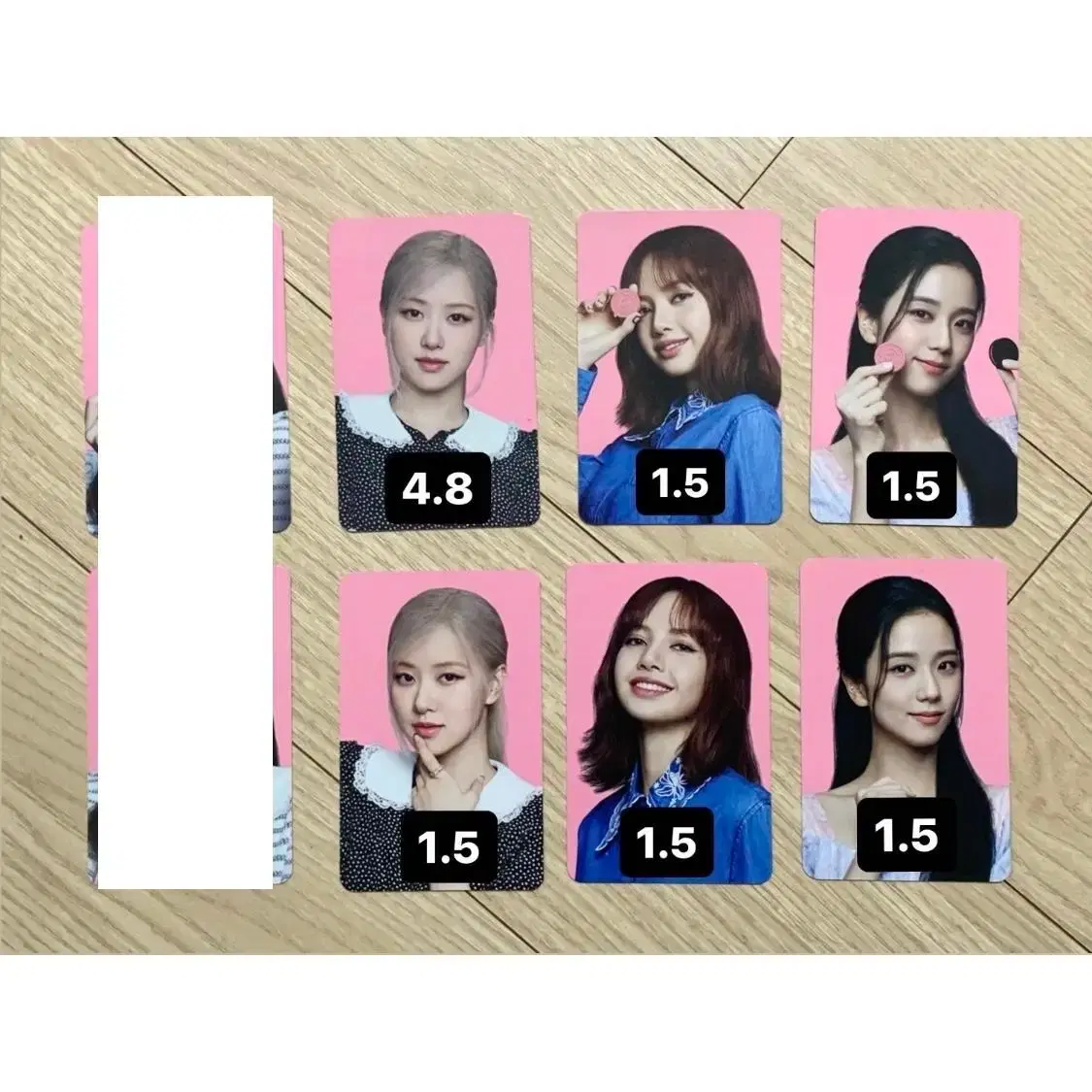 블랙핑크 오레오 yg select 포토카드 가격내림