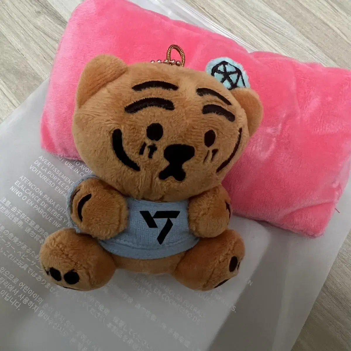 뚱랑이 키링 인형 +쿠션 양도 (봉봉이 콜라보)