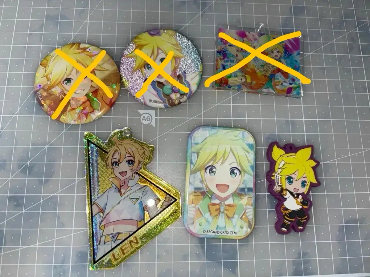 Kagamine ren Merchandise bulk Individual can badges acrylic