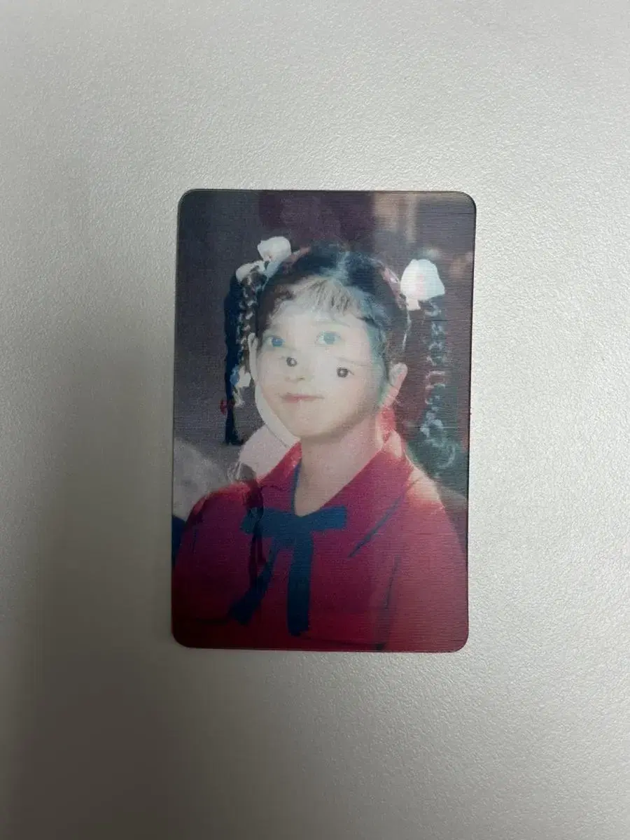 IU YooAna 5th hologram Photo Card