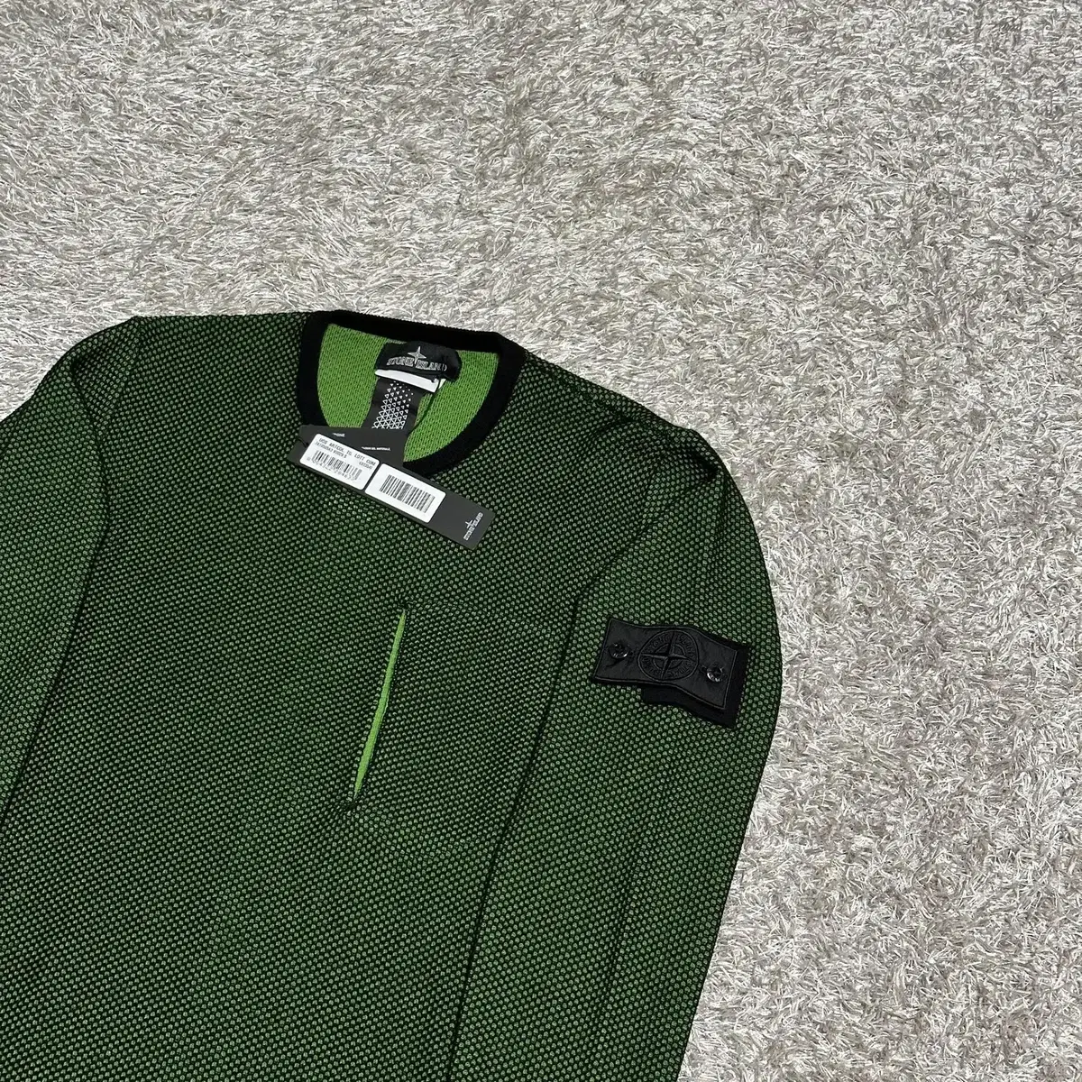 [rio] Stone Island Shadow Project Pocket Mesh Knit