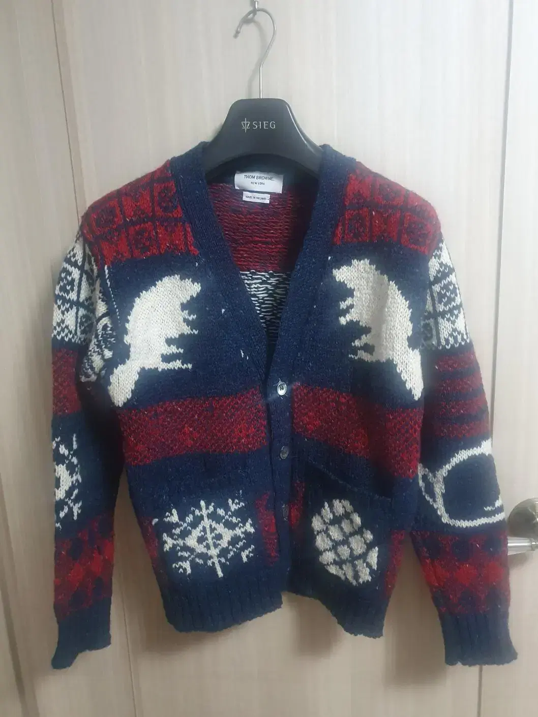 Genuine Thom Browne Mohair Cardigan size 2 (95) for sale