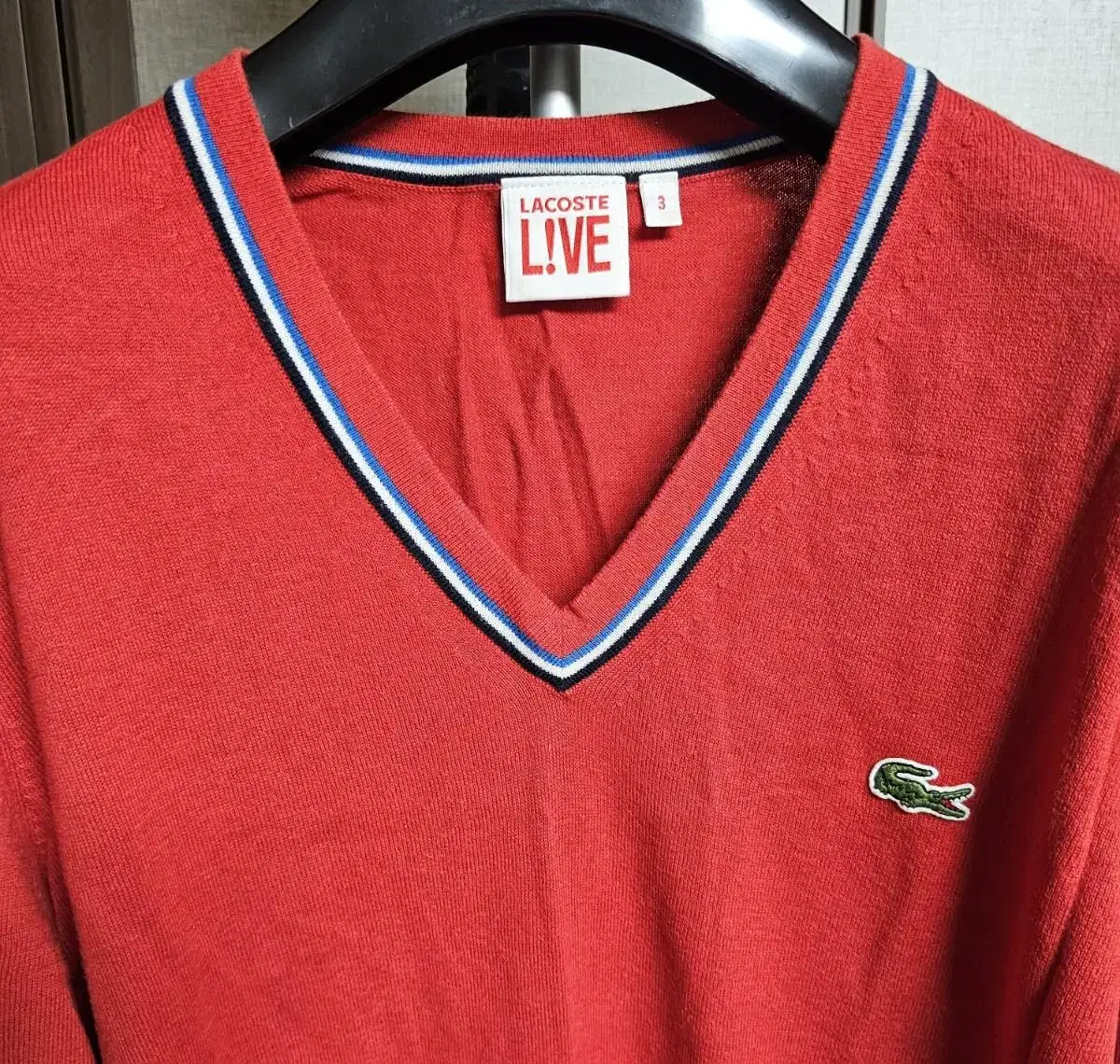 Lacoste Knit V-neck