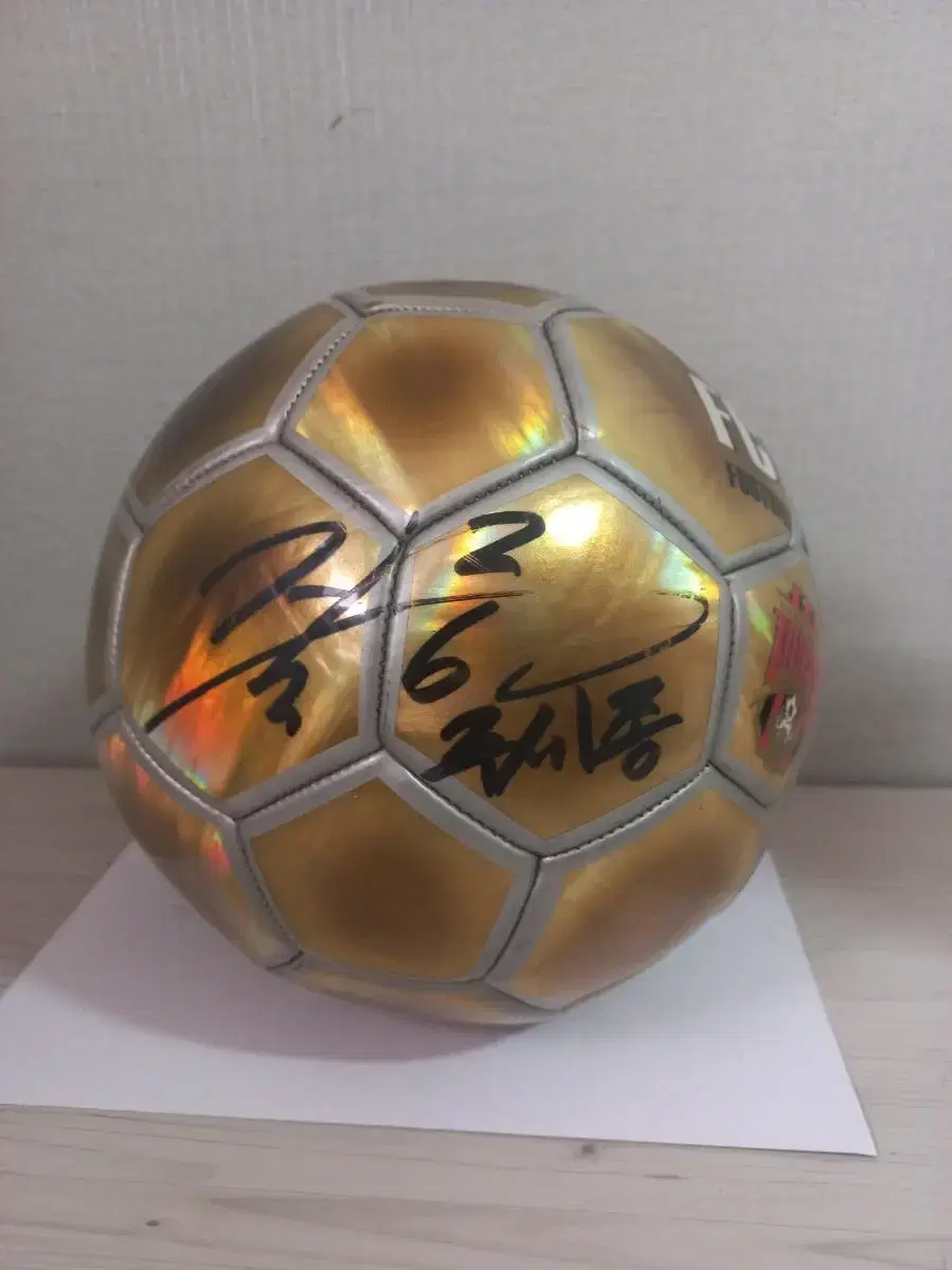 Two FC Seoul autographed balls