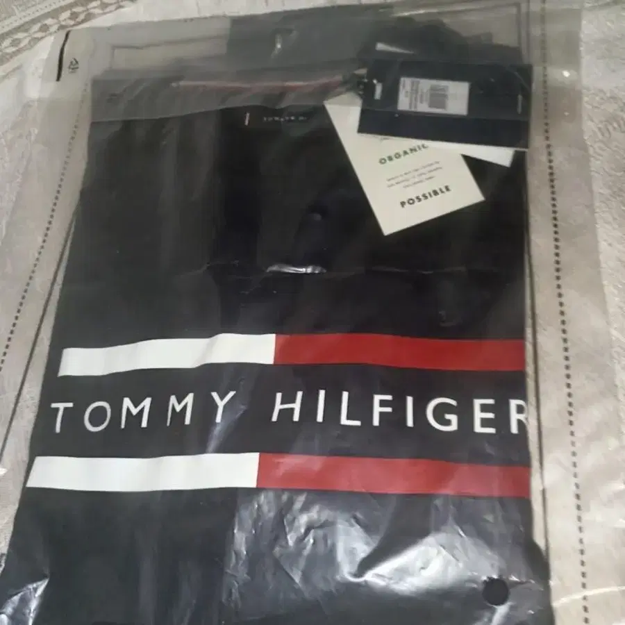 새거 S) 타미진스 네이비 긴팔 티셔츠 tommy jeans 긴소매