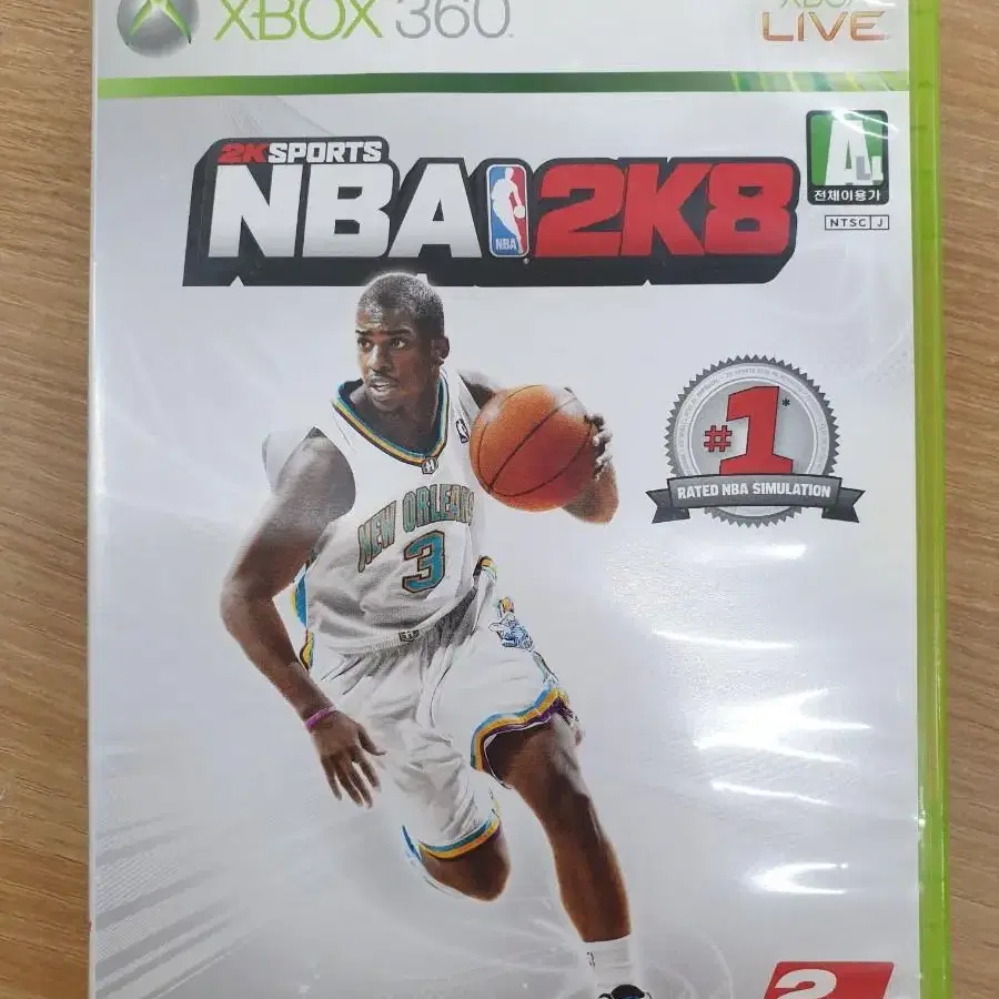 [XBOX360] 엑스박스 "NBA2K8 판매합니다.