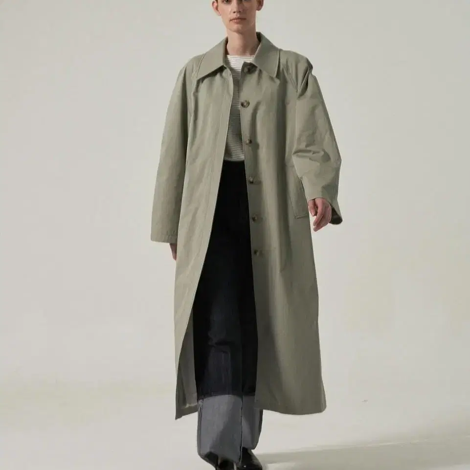 ged 샵게드 게드 트렌치 safari trench coat olive