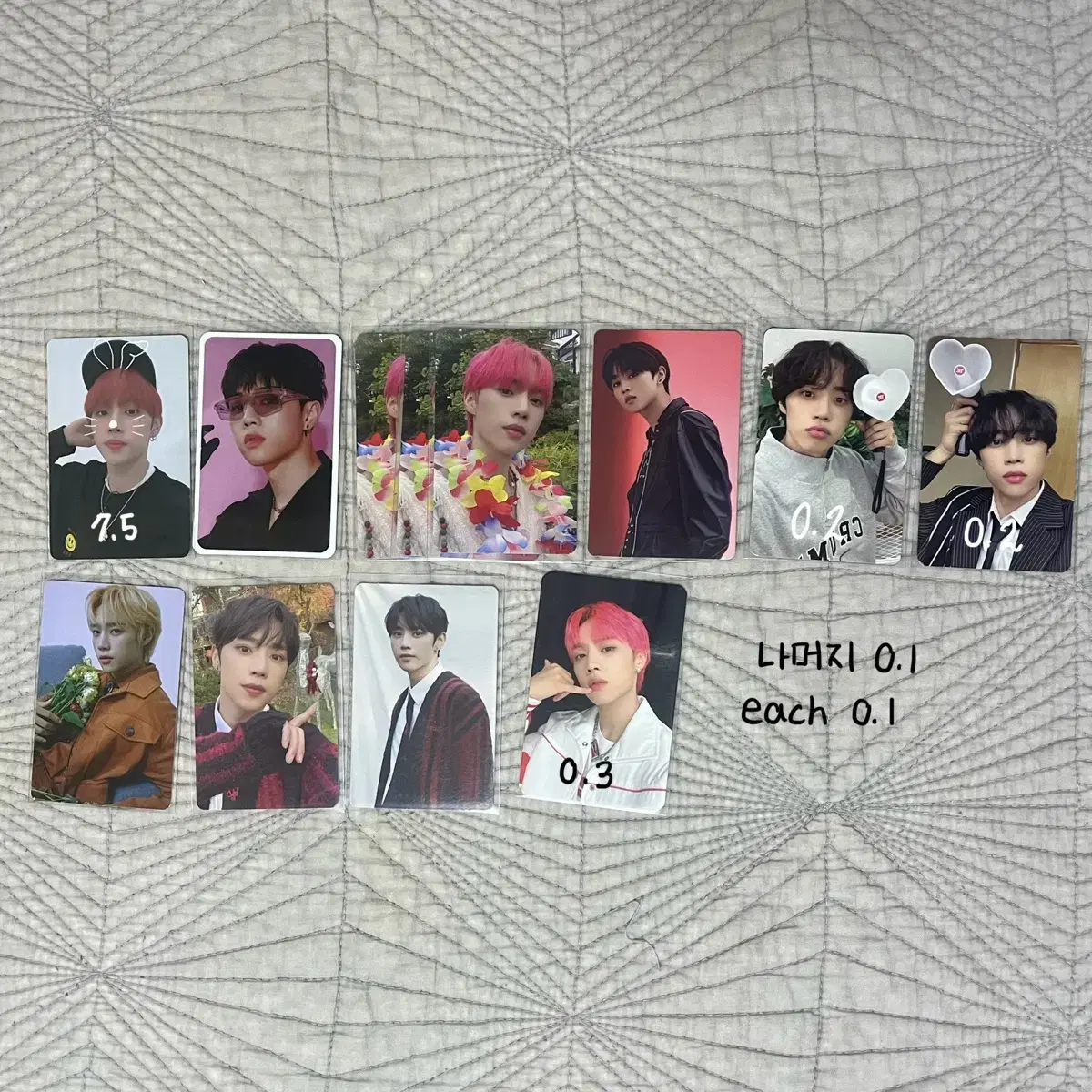 The Boyz sunwoo photocard wts album unreleased photocard bulk Bionicle TC