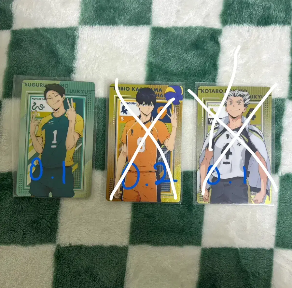 Haikyuu Metal Card Transfer