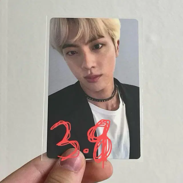 방탄소년단 방탄 석진 진 jin 일본 fc 페이크러브 펰럽 포카 양도