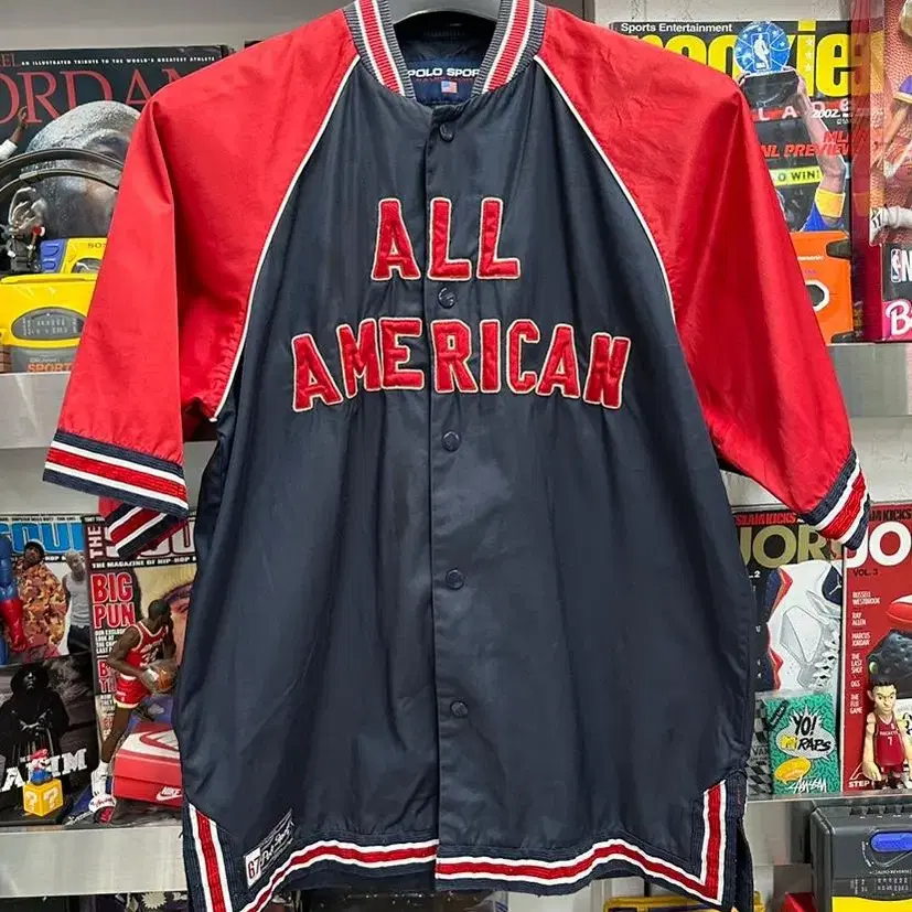 90s polo sport baseball jersey 폴로스포츠 져지