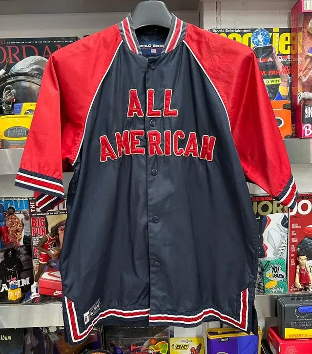 90s polo sport baseball jersey 폴로스포츠 져지