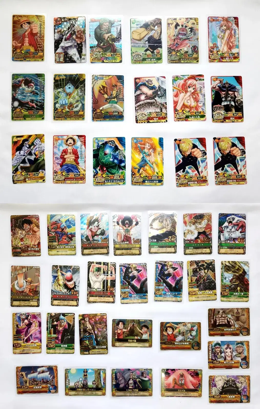 Sells various trading cards of ONEPIECE