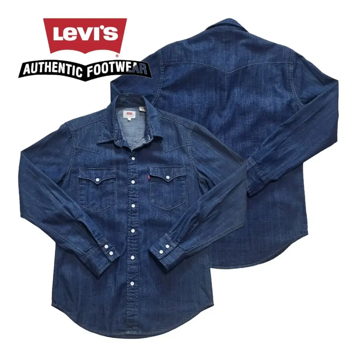 (S) Levi's Denim Jacket Levi's Denim Shirt Levi's Jeans Shirt Chambray Shirt