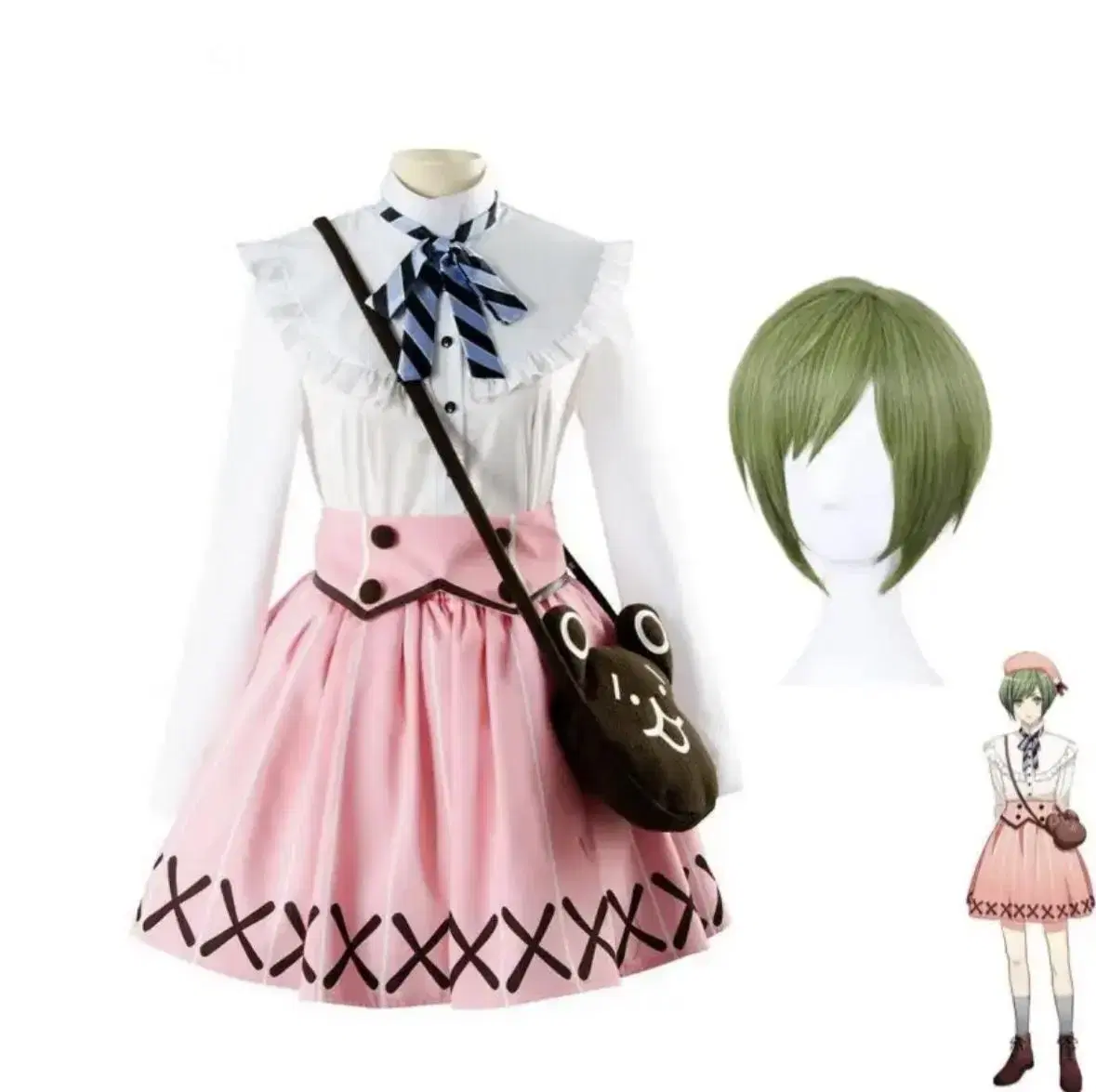 Rurikawa and yuki full set sell cosplay!! It's said to be a man!