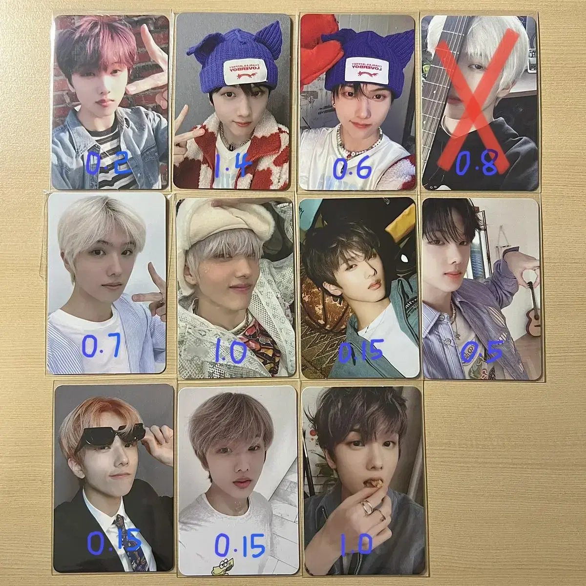 NCT Dream jisung photocard Photo Card wts NCT DREAM JISUNG